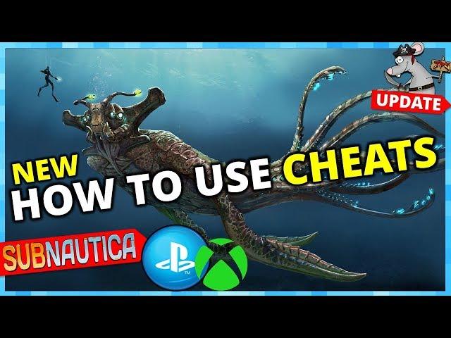 Subnautica PS4 Xbox CHEATS! How To Use Admin Commands In SUBNAUTICA Spawn Items, Teleport Anywhere!