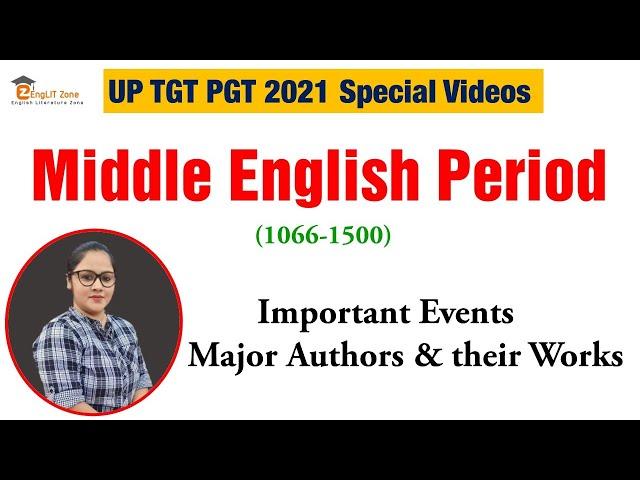 Quick Overview on Middle English Age in English Litetature | Middle Age: Major Writers and Works