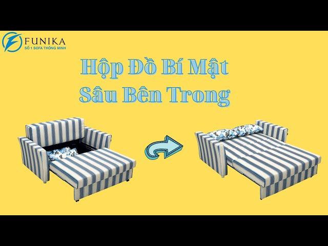 Imported Smart Folding Sofa Bed BK-6060 Integrated Smart Box - Funika Bed Sofa