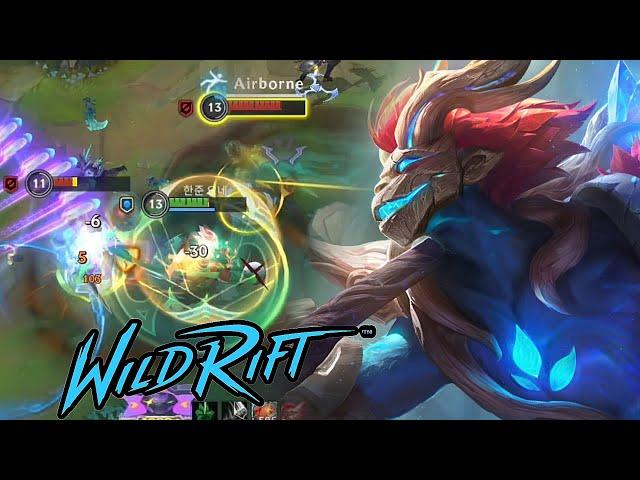 Wild rift win steak 10 - Wukong vs Kennen baron lane season 15