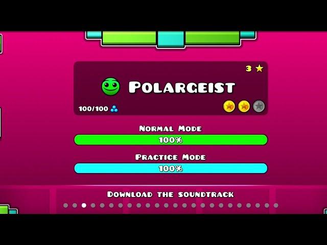 Geometry dash - Polargeist all coins