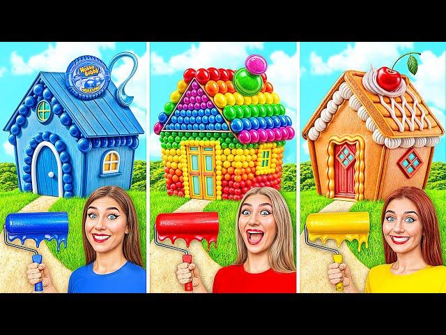 Eine Farbige Haus Challenge | Verrückte Challenge von Multi DO Smile