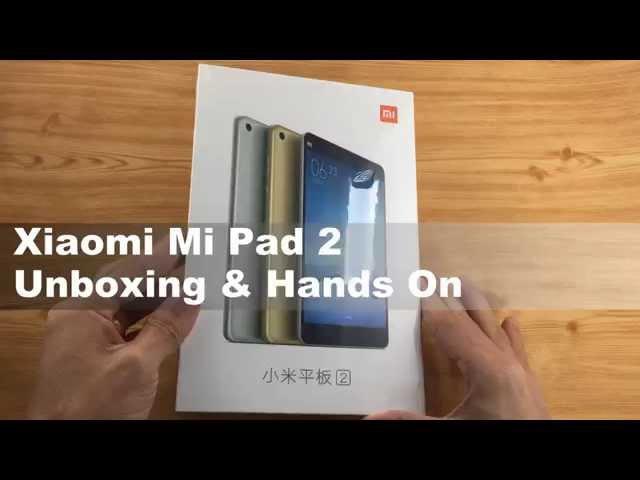 Xiaomi Mi Pad 2 Unboxing & Hands On