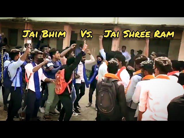 Jai Bhim Vs. Jai Shree Ram at a Karnataka college over Hijab row