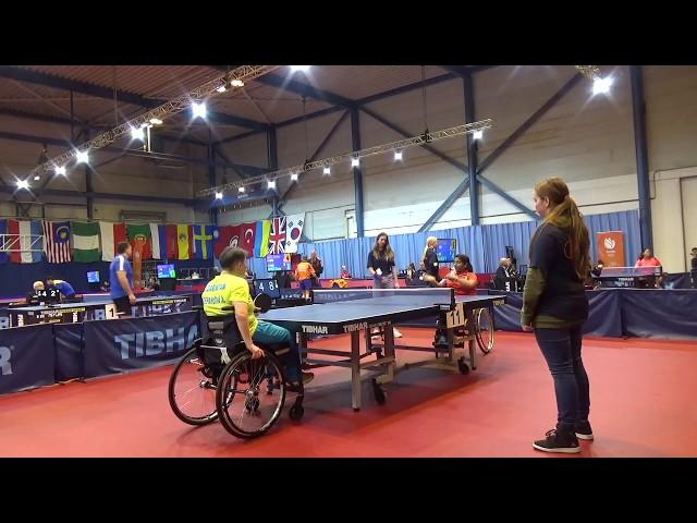 Para Table tennis 4 class  -- Dutch Para Open 2019...