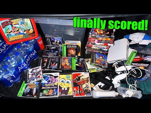 Flea Market Video Game Hunting is BACK!