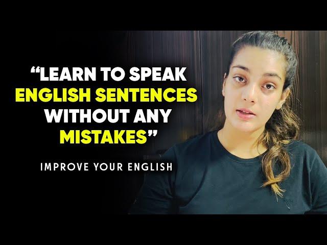 20+ Daily use English sentences - English Speaking Practice