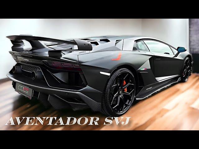 2024 LAMBORGHINI AVENTADOR SVJ | V12 Engine high-performance supercar