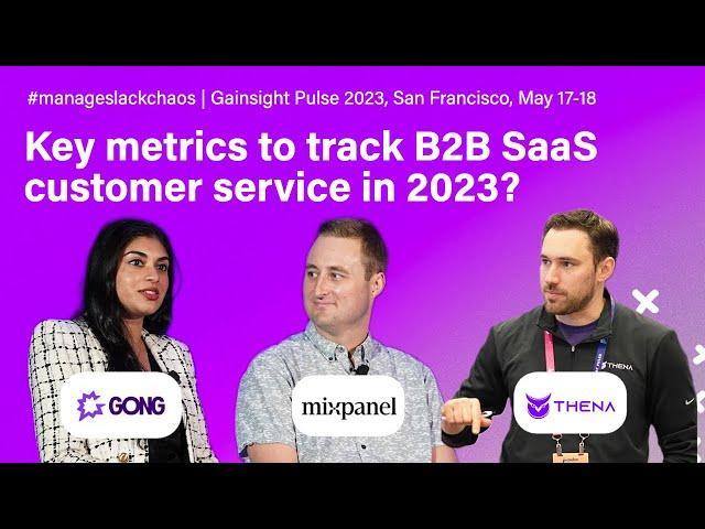 Key metrics to track B2B SaaS customer service in 2023?