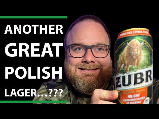 ZUBR |6%ABV| Polish lager Beer Review!!!