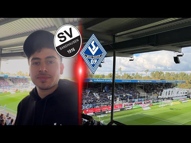 3.LIGA - MANNHEIMER FAN-INVASION ️ | SV SANDHAUSEN vs SV WALDHOF MANNHEIM | Stadionvlog