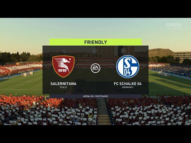 Salernitana vs FC Schalke 04 (13/07/2022) Club Friendlies FIFA 22