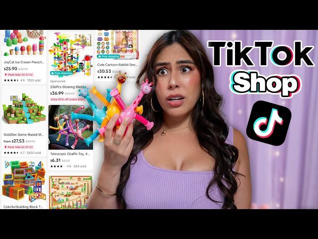 Testing VIRAL TikTok Toys and Rating Them with my Toddler