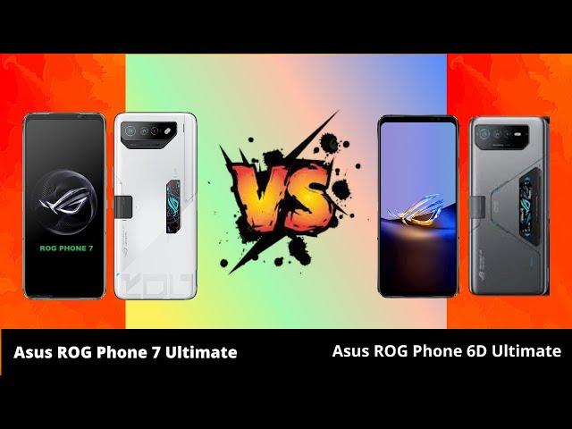 Asus ROG Phone 7 Ultimate vs Asus ROG Phone 6D Ultimate