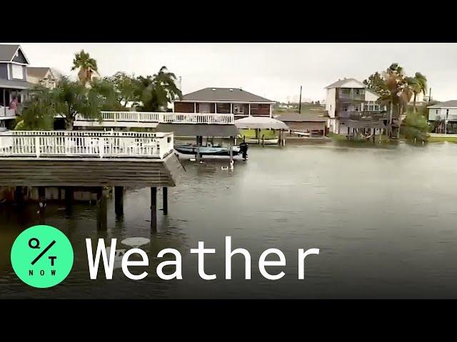 Texas Sees Coastal Flooding, High Tide as Tropical Storm Beta Nears Landfall