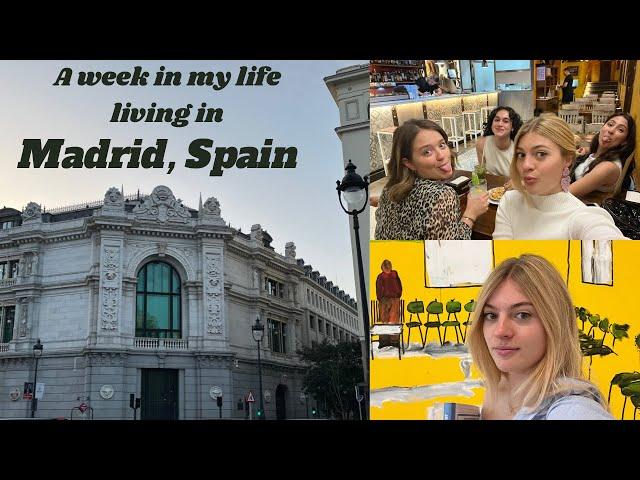 A week in my life living in Madrid, Spain #spain #madrid #abroad