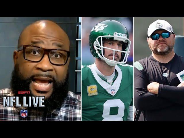 NFL LIVE | "Aaron Rodgers' Jets era ends with GM Joe Douglas axed!" - Swagu on NY is resetting