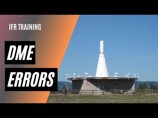 What is DME Slant Range Error? | Distance Measuring Equipment Explained