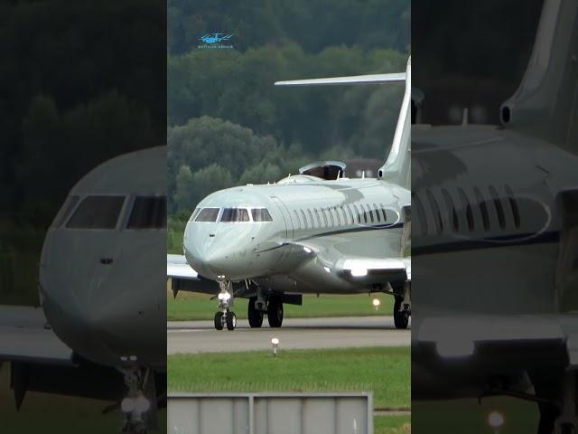 Bombardier Global 7500's Stunning Landing in Bern, Switzerland!
