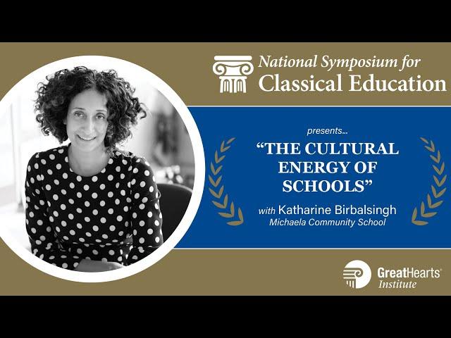 "The Cultural Energy of Schools" with Katharine Birbalsingh, Michaela Community School