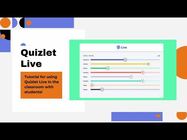 Getting Started with Quizlet Live!