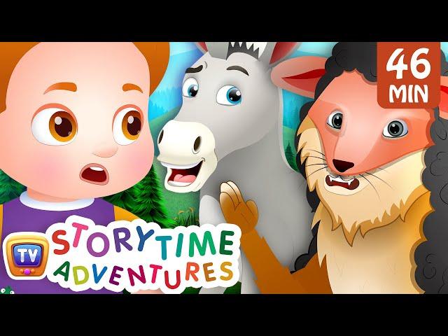 The Donkey and the Wolf + Many More Stories - ChuChuTV Storytime Adventures Collection