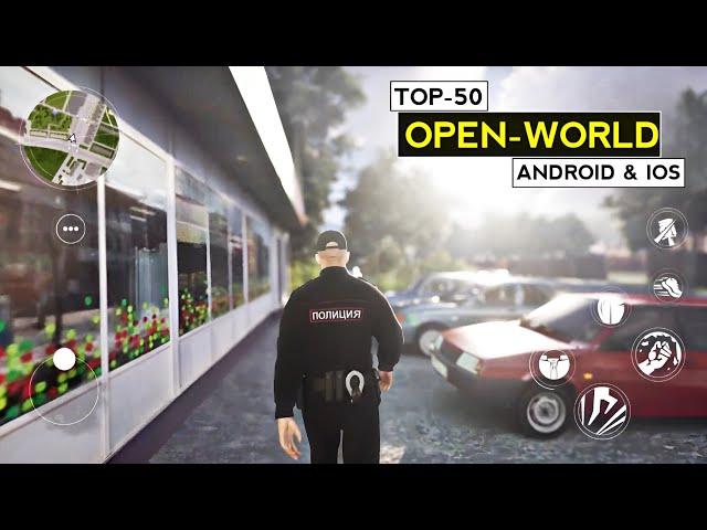 TOP-50 NEW BEST OPEN-WORLD GAMES | For Android & Ios In 2024 | Malayalam