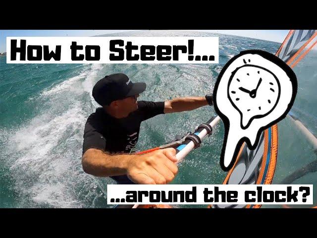 How to Steer Windsurfing... round the clock?! Ride-Along Sessions with Cookie