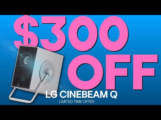 LG Cinebeam Q 4K Projector Incredible Deal