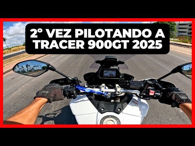 YAMAHA TRACER 900GT 2025 - TESTANDO O MODO DE PILOTAGEM  "A" E O "STAND" (QUAL A DIFERENÇA ? ) - 4K