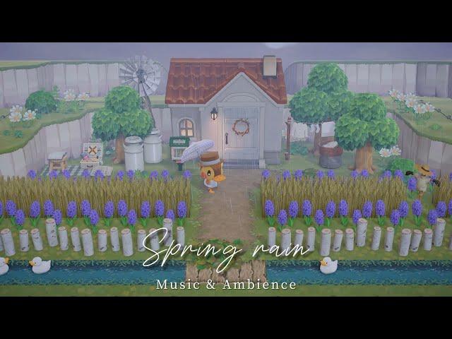 Molly's Cozy garden , Country life with Gardening Playlist & ASMR  Rain , birds chirp ambience