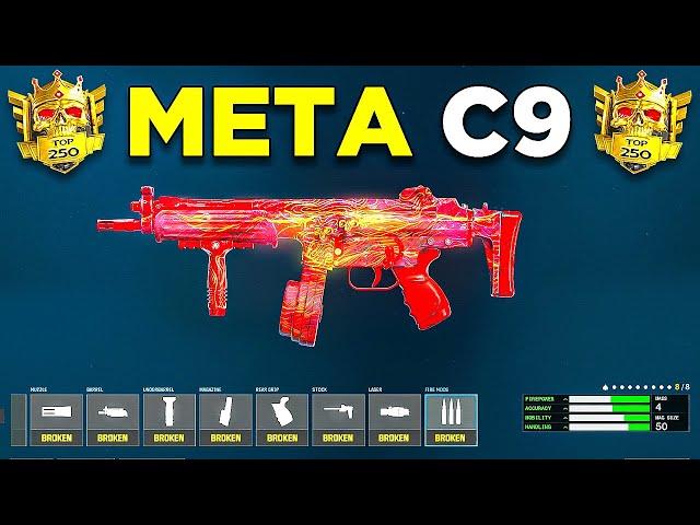 *NEW* #1 META SMG Loadout is BROKEN in Black Ops Warzone!  ( Best C9 Class Setup )