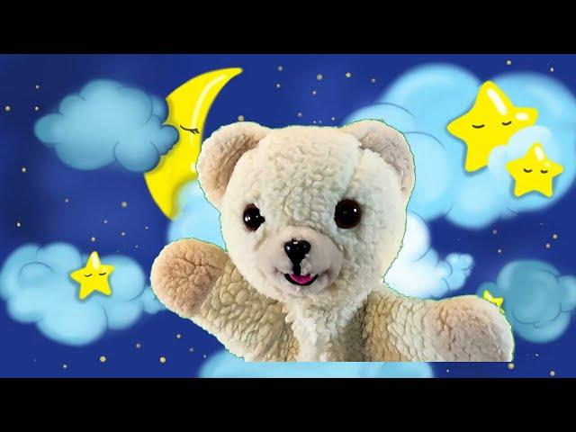 Snuggles d'Bear sings a Sweet Lullaby - "All Through the Night" to soothe and calm you to sleep.