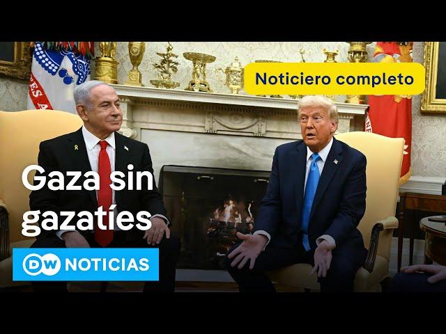  DW Noticias 04 febrero: Trump y Netanyahu esbozan el futuro de Gaza [Noticiero completo]