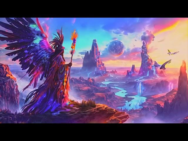 Shaman's Otherworldly Landscape (AI music)