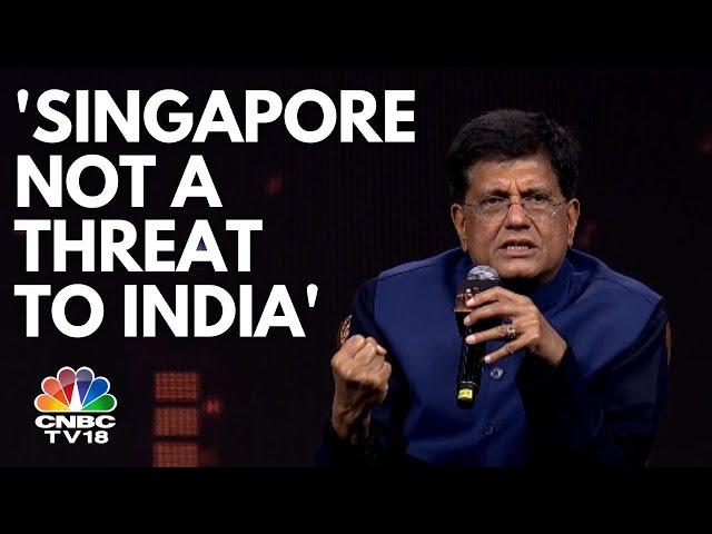 Union Minister Piyush Goyal Comments On India-Singapore Partnership | N18V