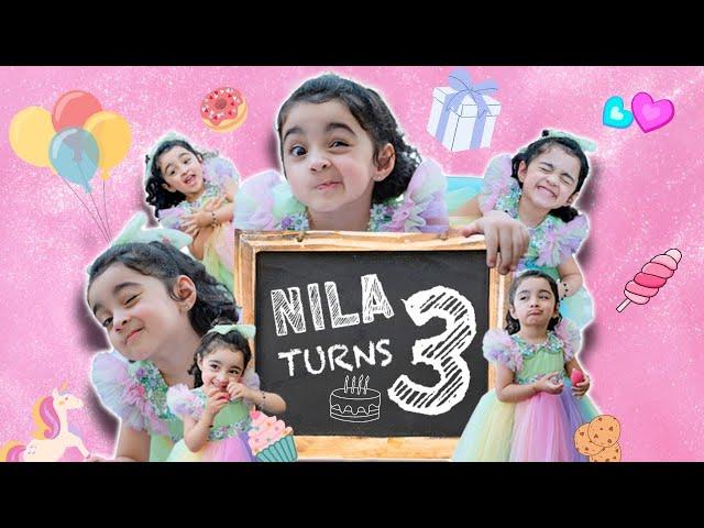 Nila Turns 3 | Pearle Maaney | Srinish Aravind | Baby Nitara