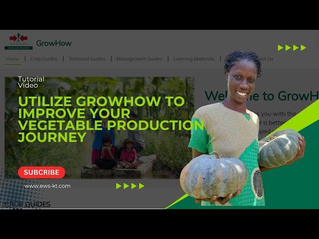 How to use GrowHow by East-West Seed Knowledge Transfer | Learn Vegetable Production for Free