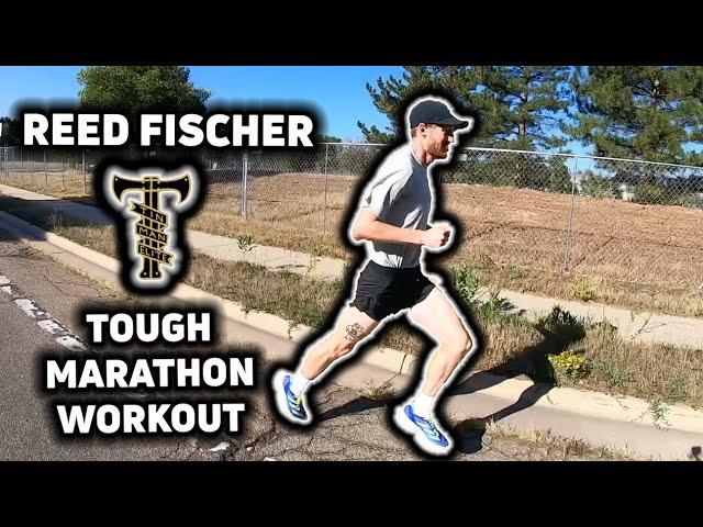 Tinman Elite's Reed Fischer Crushes Tough 20-Mile Marathon Training Session | Workout Wednesday