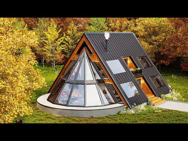 A-frame Cabin w/ Amazing Interior Space & Design - Dream Cabin: 4 Bedrooms, Sun Filled & Cozy Living