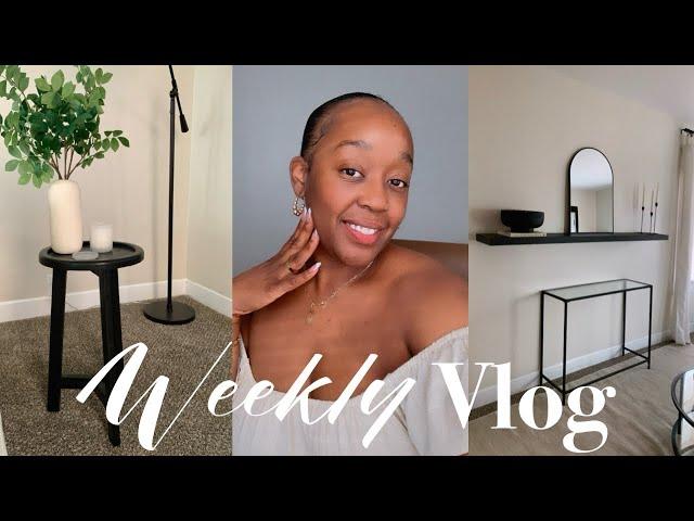 WEEKLY VLOG! DECORATE WITH ME | NEW HOME TOUR | NEW HOME DECOR | SHOP WITH ME | HOME UPDATES +MORE!