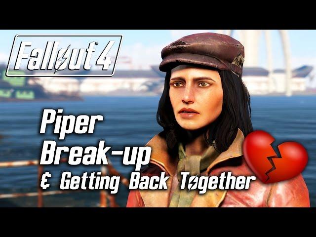 Fallout 4 - Piper Romance - Breaking Up & Getting Back Together