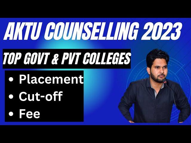AKTU Top Colleges with Placement | Cutoff | Fee | Top Govt College | Top Pvt College | Top REC