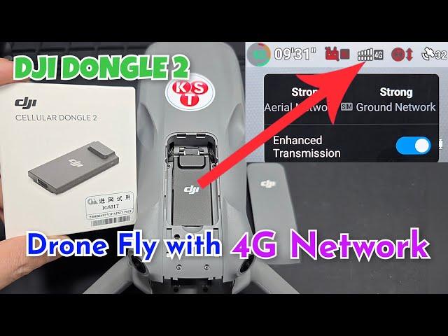 DJI Dongle 2 - Fly Drone with 4G Network in Vietnam - DJI Air 3S - Unbox and Test