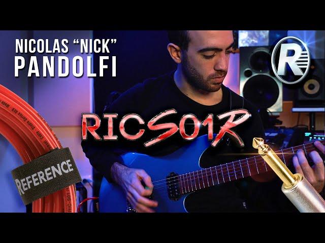 Nicolas "Nick" Pandolfi // Reference® RICS01R guitar cable // 4K (ITA - Sub ENG)