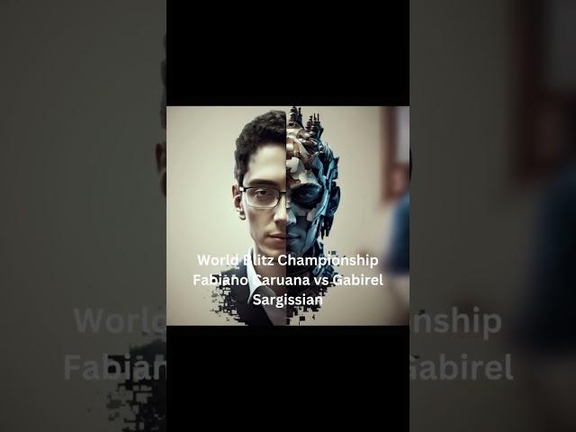 Half Human Half Machine - Fabiano Caruana vs Gabriel Sargissian #shorts