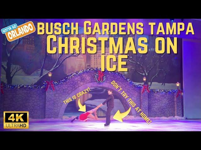 Get Ready for the BIGGEST Christmas On Ice Show in 2024 at Busch Gardens Tampa