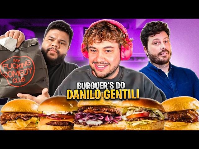 COMPREI TODOS OS BURGUER'S DO ‪DANILO GENTILI - React Thiago Quatroque