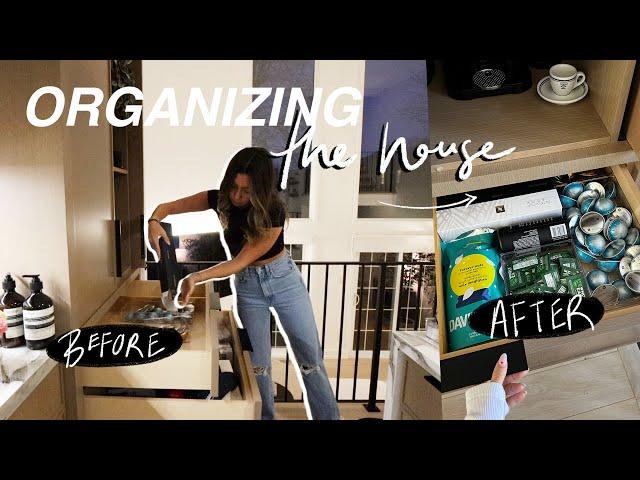 *early* SPRING CLEANING: organizing my house before I leave again