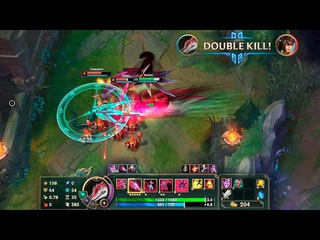 NEW Naafiri Gameplay in Details (Playing against Bots) - League of Legends